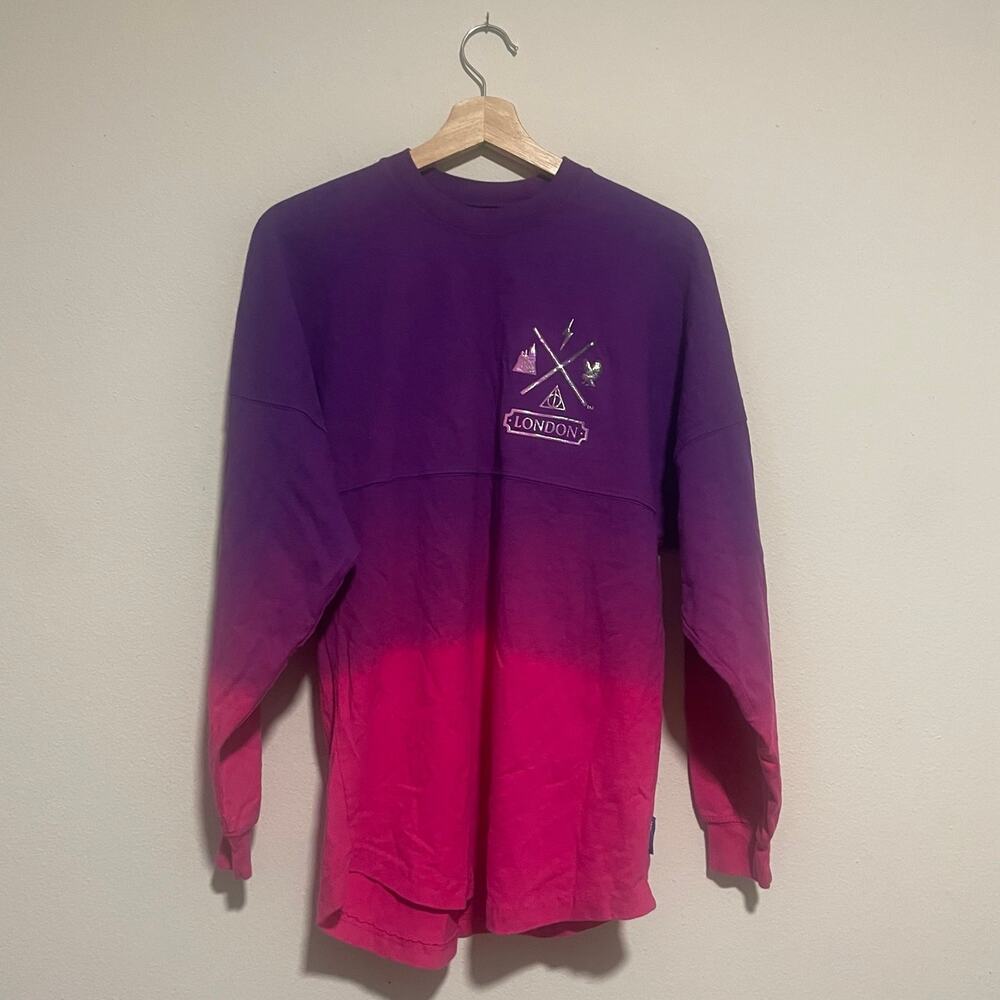 Harry Potter New York Exclusive Magenta Pop Ombre Pink Spirit Jersey, Size XS